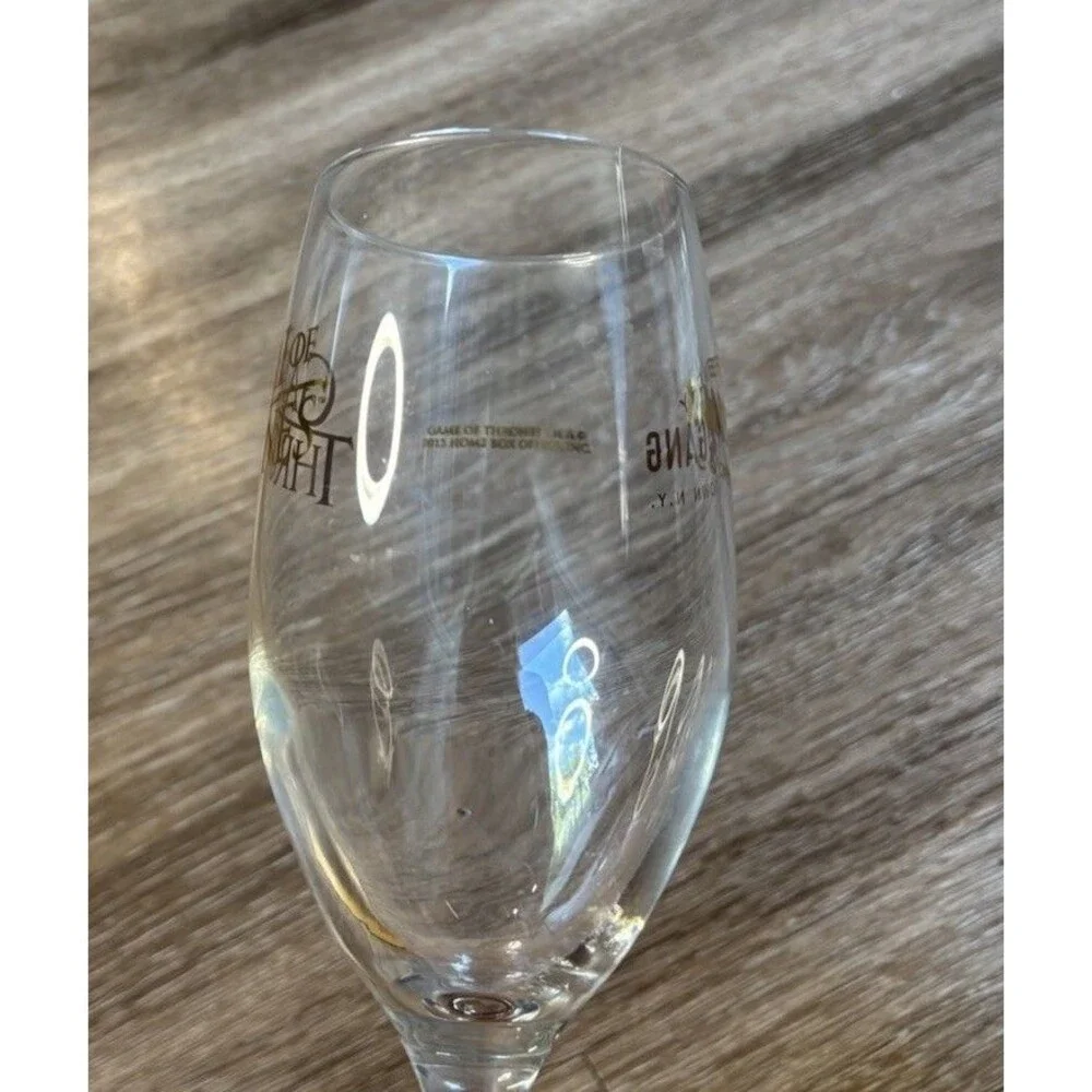 Game Of Thrones Limited Edition OMMEGANG BREWERY Beer Glass Cooperstown New York